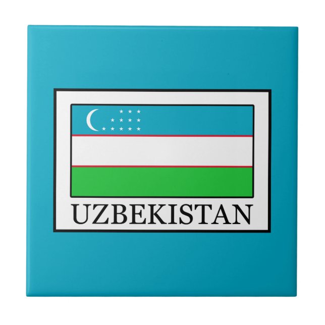 Uzbekistan Tile (Front)