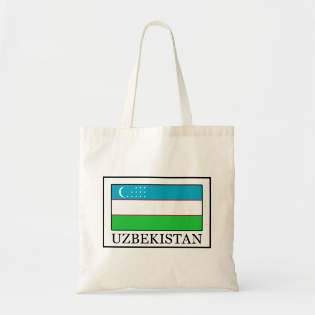 Uzbekistan Tote Bag (Front)
