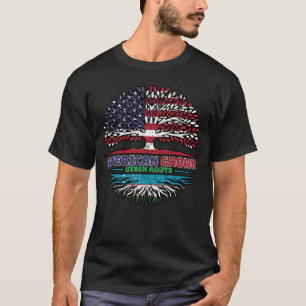 Uzbekistan Uzbek Uzbeg US American USA America T-Shirt