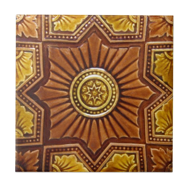 V0017 Victorian Antique Reproduction Ceramic Tile (Front)