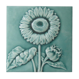 V0022 Victorian Antique Reproduction Ceramic Tile