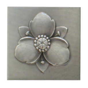 V0024 Victorian Antique Reproduction Ceramic Tile