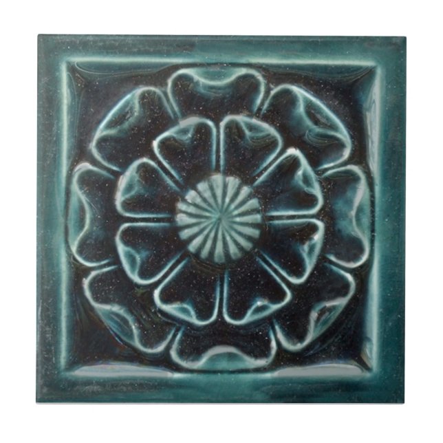 V0032 Victorian Antique Reproduction Ceramic Tile (Front)