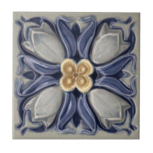 V0039 Victorian Antique Reproduction Ceramic Tile