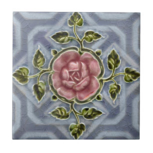 V0045 Victorian Antique Reproduction Ceramic Tile