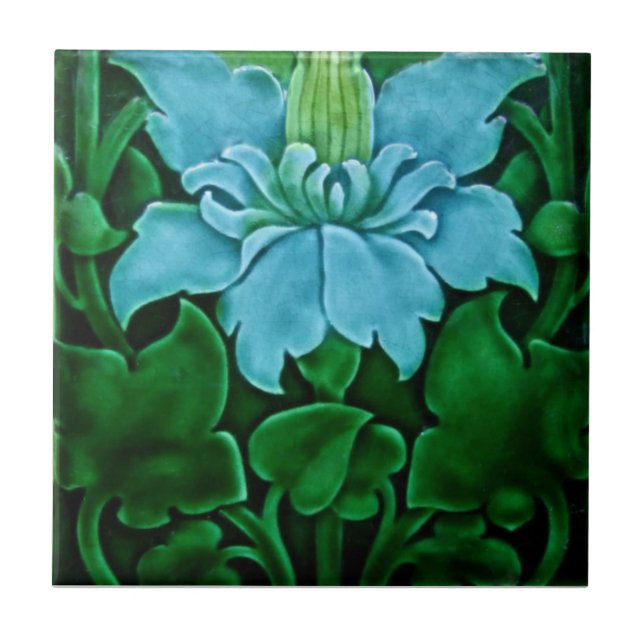 V0061 Victorian Antique Reproduction Ceramic Tile (Front)