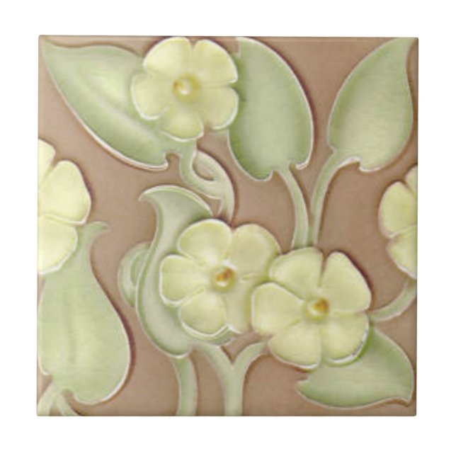 V0062 Victorian Antique Reproduction Ceramic Tile (Front)