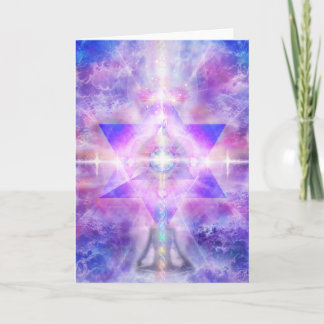 V054 "Merkaba Meditator" Card