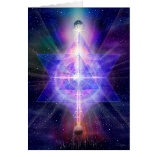 V055 "Merkaba Space" Card