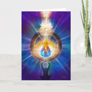 V061 Blue Flame Portal 2016 Card