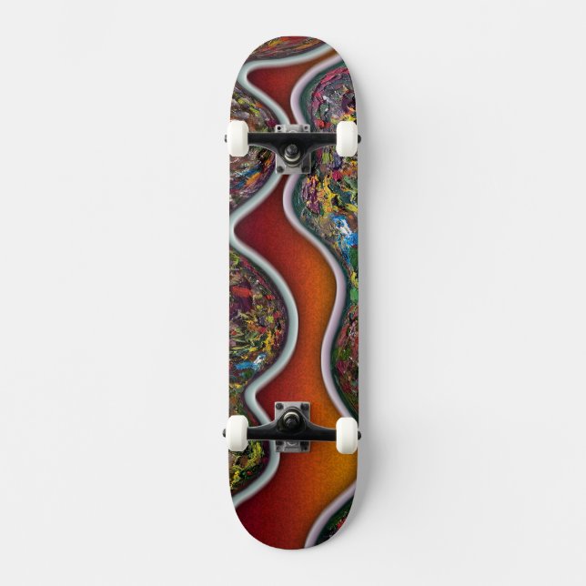 V19 Abstract Skateboard (Front)
