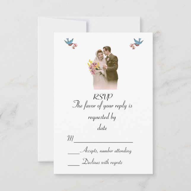 V21  Wedding Invitation RSVP (Front)