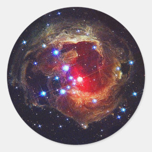 V838 Monocerotis star NASA Classic Round Sticker