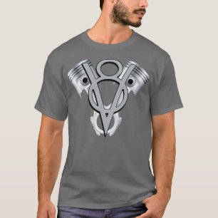 V8 Engine piston American Muscle car T-Shirt