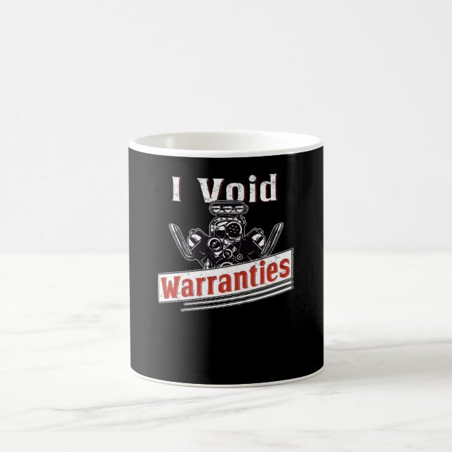 V8 Motor Fan Car Piston 8 Cylinder Mechanic Coffee Mug (Center)