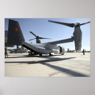 V-22 Osprey tiltrotor aircraft 2 Poster