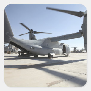 V-22 Osprey tiltrotor aircraft 2 Square Sticker