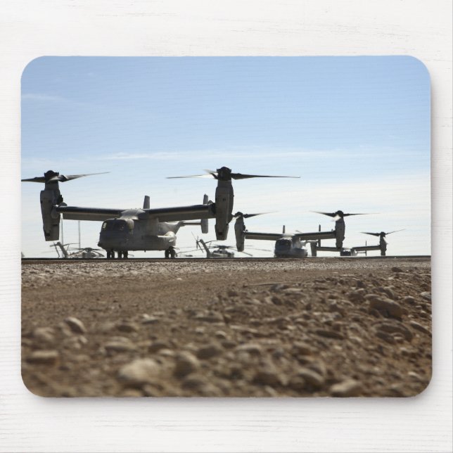 V-22 Osprey tiltrotor aircraft Mouse Mat (Front)