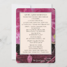 V.2 GOOD MORNING Inspiration and joy!