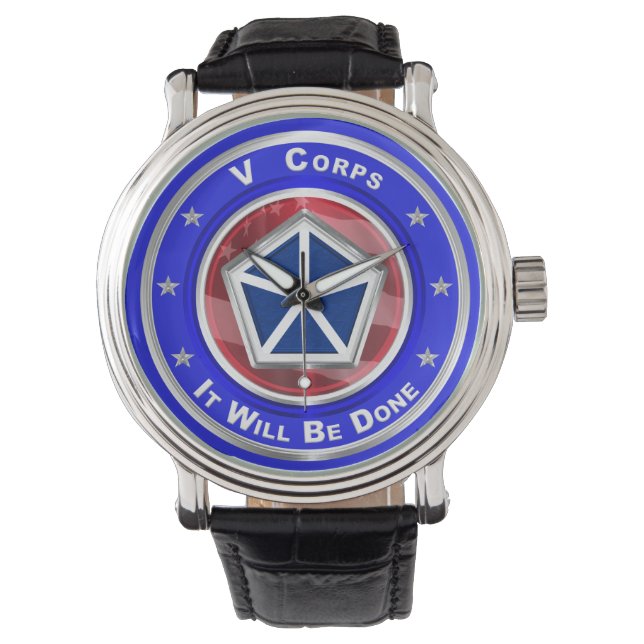 V Corps “It Will Be Done” Watch (Front)