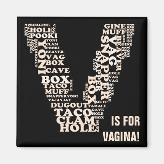 V for vagina victory in Michigan Magnet