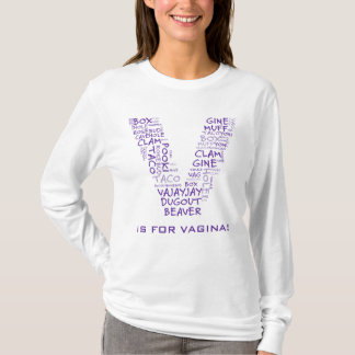 V for vagina victory in Michigan T-Shirt