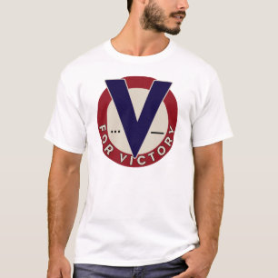 V For Victory! - WW2 T-Shirt