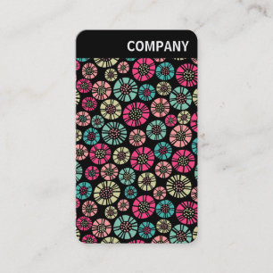 V Header - Abstract Flowers 031023 Business Card