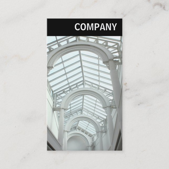 V Header - Arcade/Mall Business Card (Front)