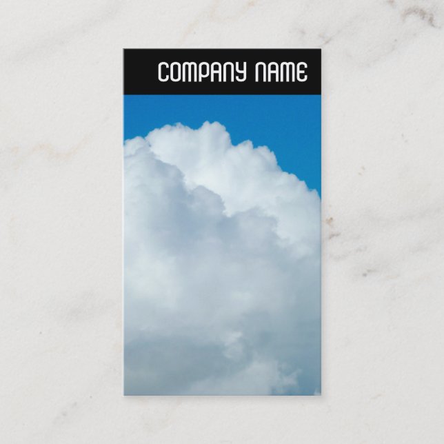 V Header - Cumulonimbus Business Card (Front)