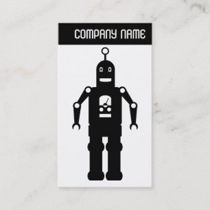 V Header - Friendly Robot Business Card