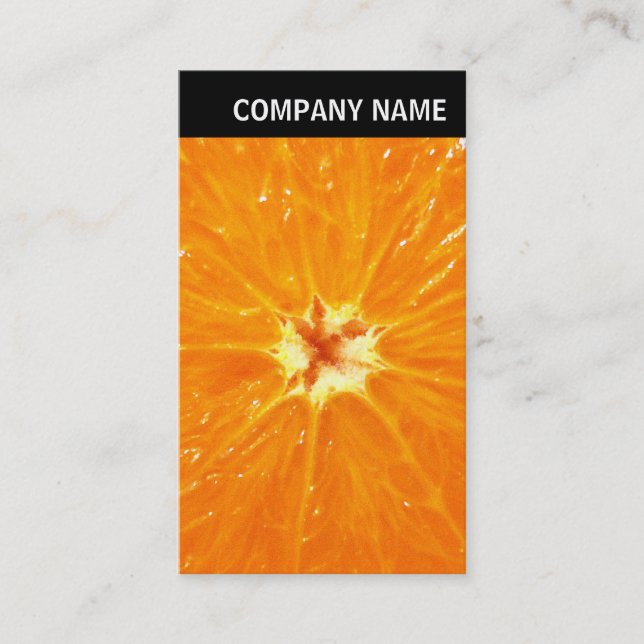 V Header - Image - Clementine Business Card (Front)