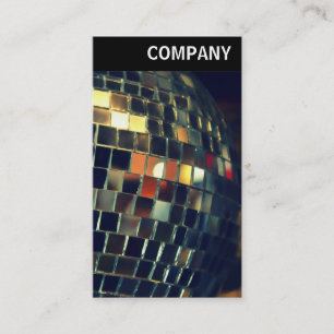 V Header - Mirror Ball Business Card