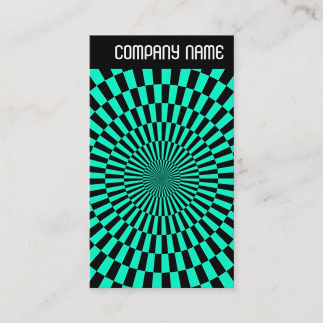 V Header - Photo - Op Art 08 Business Card (Front)