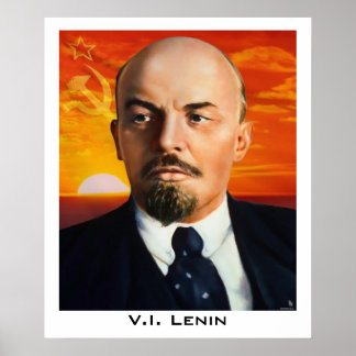 V.I. Lenin Poster