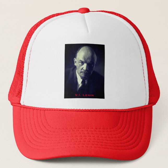 V.I. Lenin - Soviet Union Boss - USSR Trucker Hat (Front)