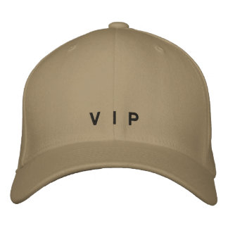 V I P EMBROIDERED HAT