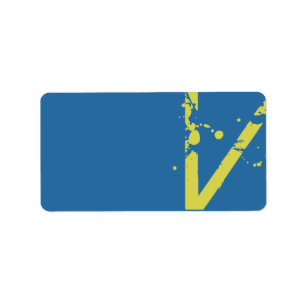 V Initial Collection Matching Return Address Label