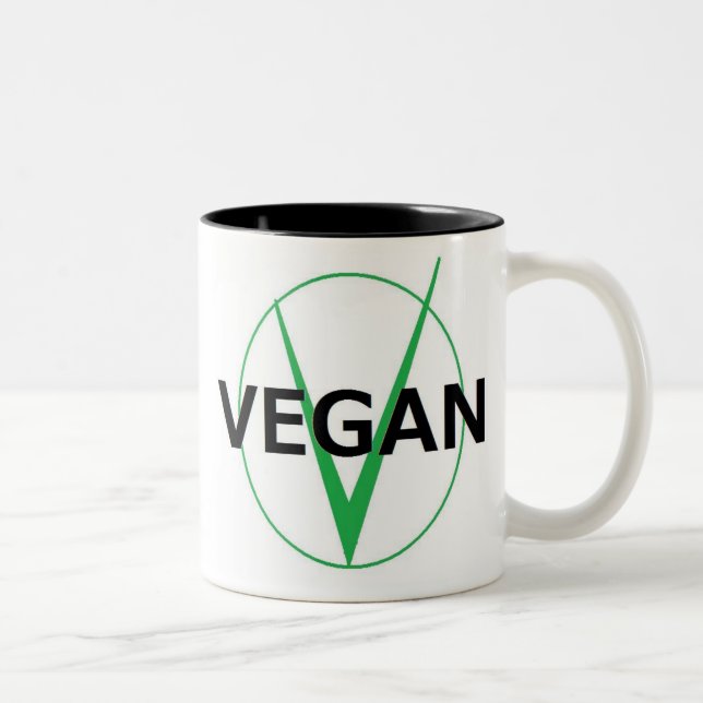 V is for Vegan coffie cup (Right)
