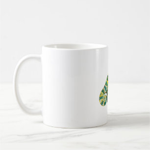V is for Veiled Chameleon Coffee Mug