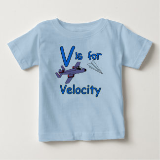 V is for Velocity Baby T-Shirt