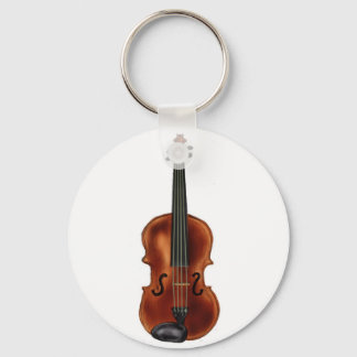 V is for Violin Key Ring