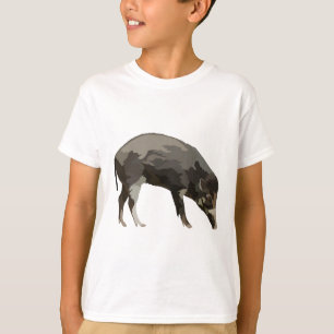 V is for Visayan Warty Hog T-Shirt