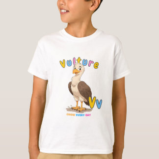 “V is for Vulture” Alphabet Tee – Grow Every Day