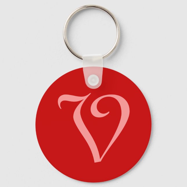 V KEY RING (Front)