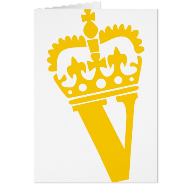 V - Letter - Name (Front)