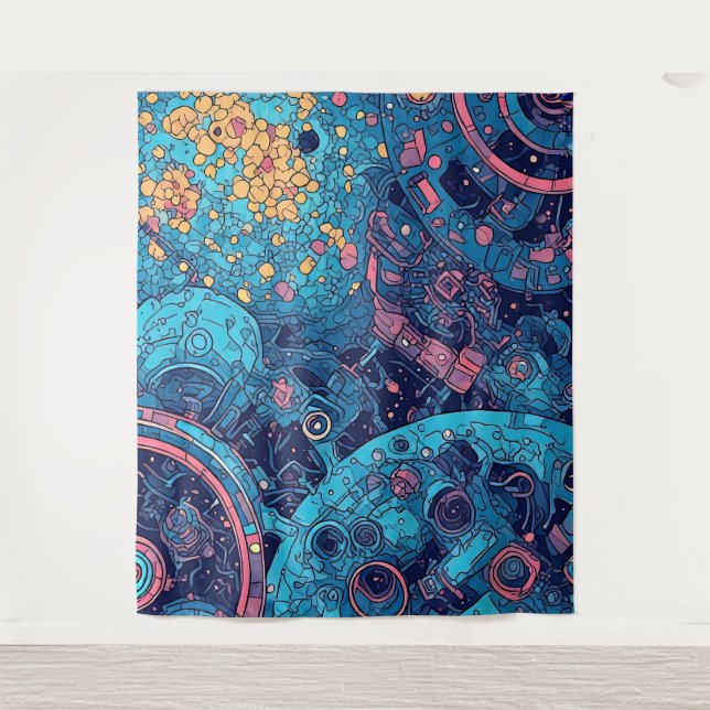 V-Pulse 4 Tapestry (Front)