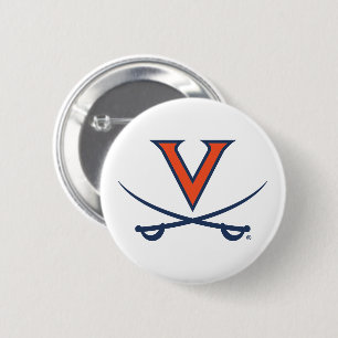 V Sabre 6 Cm Round Badge