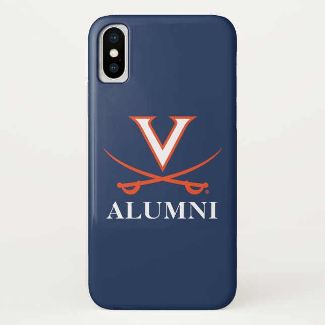 V Sabre Alumni Case-Mate iPhone Case (Back)
