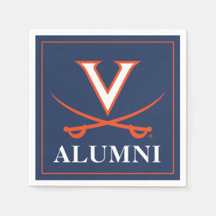 V Sabre Alumni Napkin